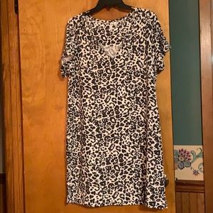 Cable & Gauge cheetah dress, size XL